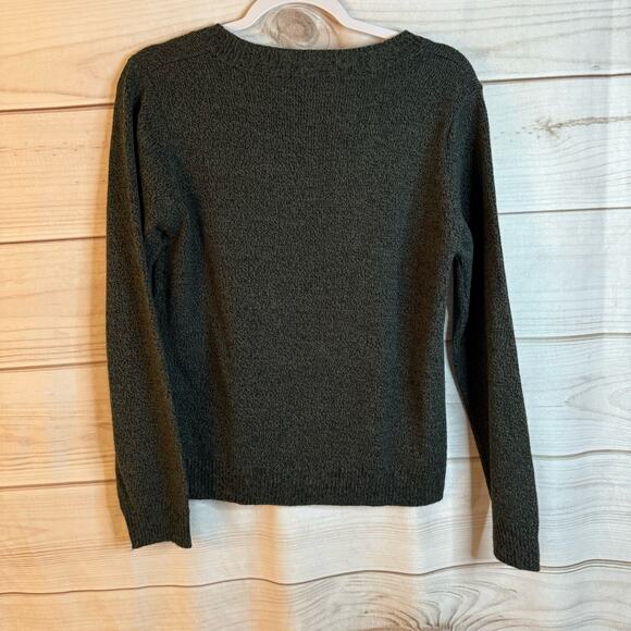 Western Connection Gray Knit Sweater Size Medium - Picture 3 of 6